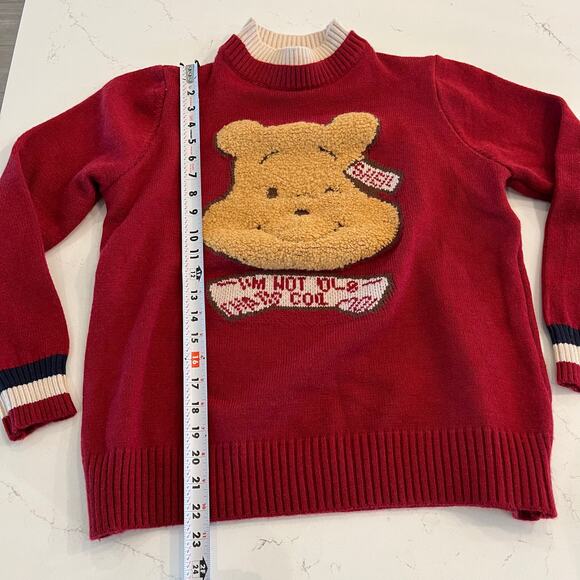Vintage Winnie the Pooh Wool Sweater Size Medium - Picture 6 of 6
